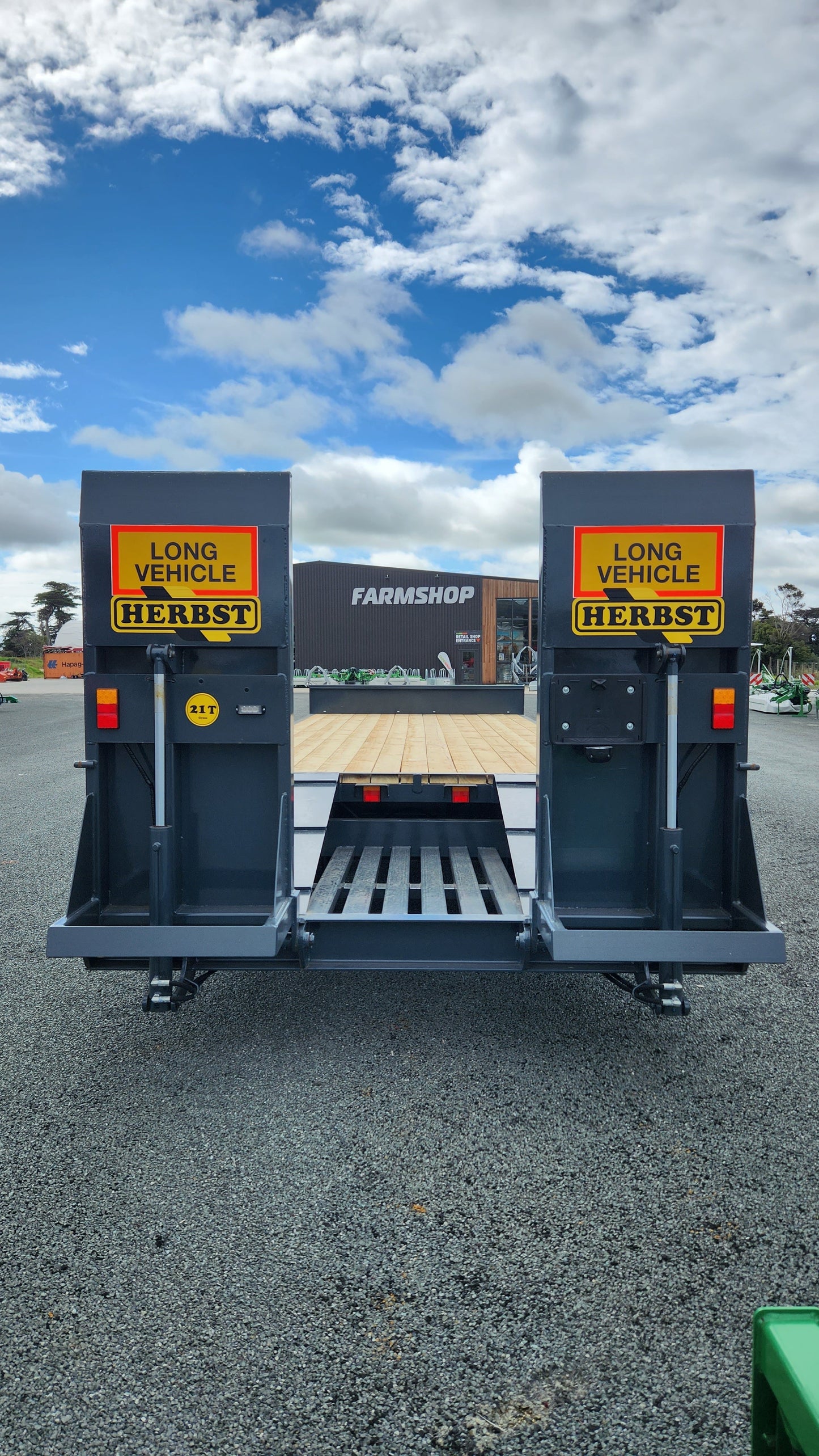 Herbst Low Loader Trailer for Tractors 21T