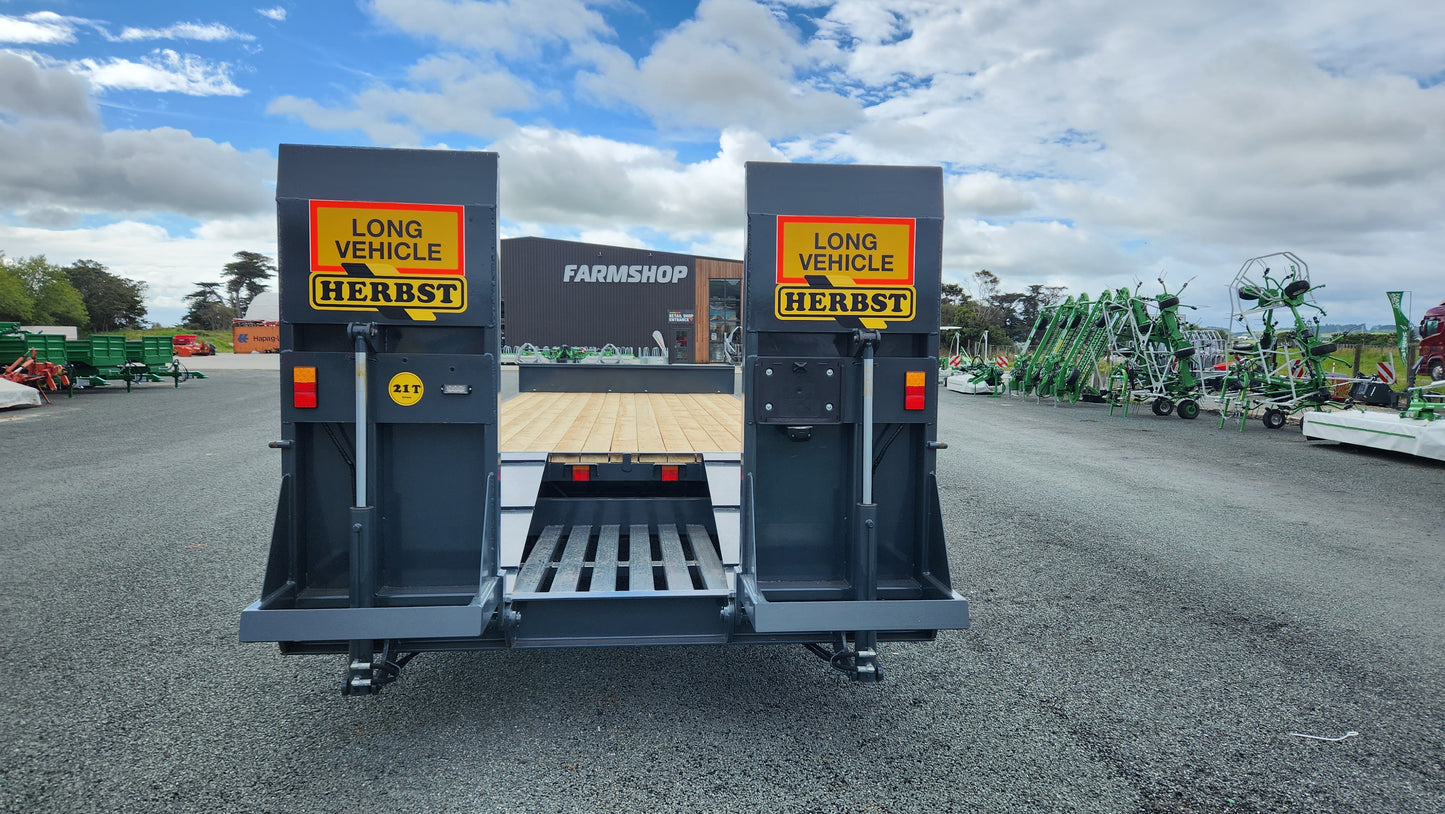 Herbst Low Loader Trailer for Tractors 19T