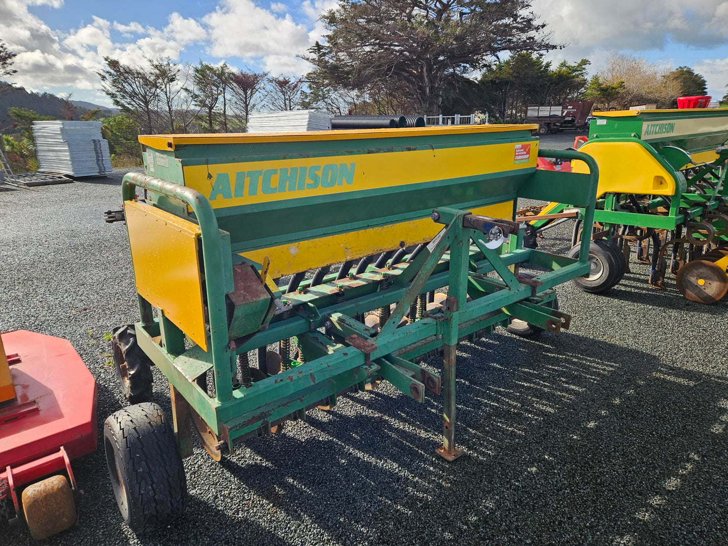 Used Aitchison Seed drill- Grassfarmer