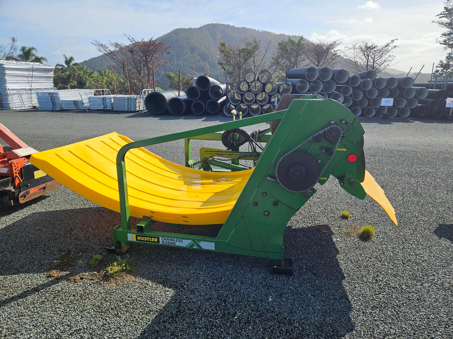 Used Hustler Chainless Bale Feeder