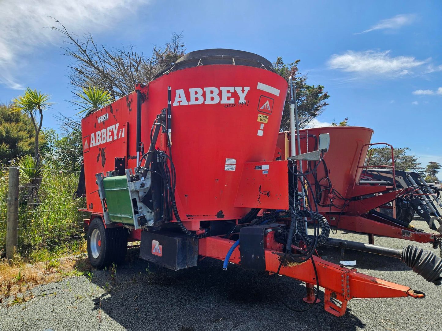 Used 18m3 Abbey Mixer Wagon