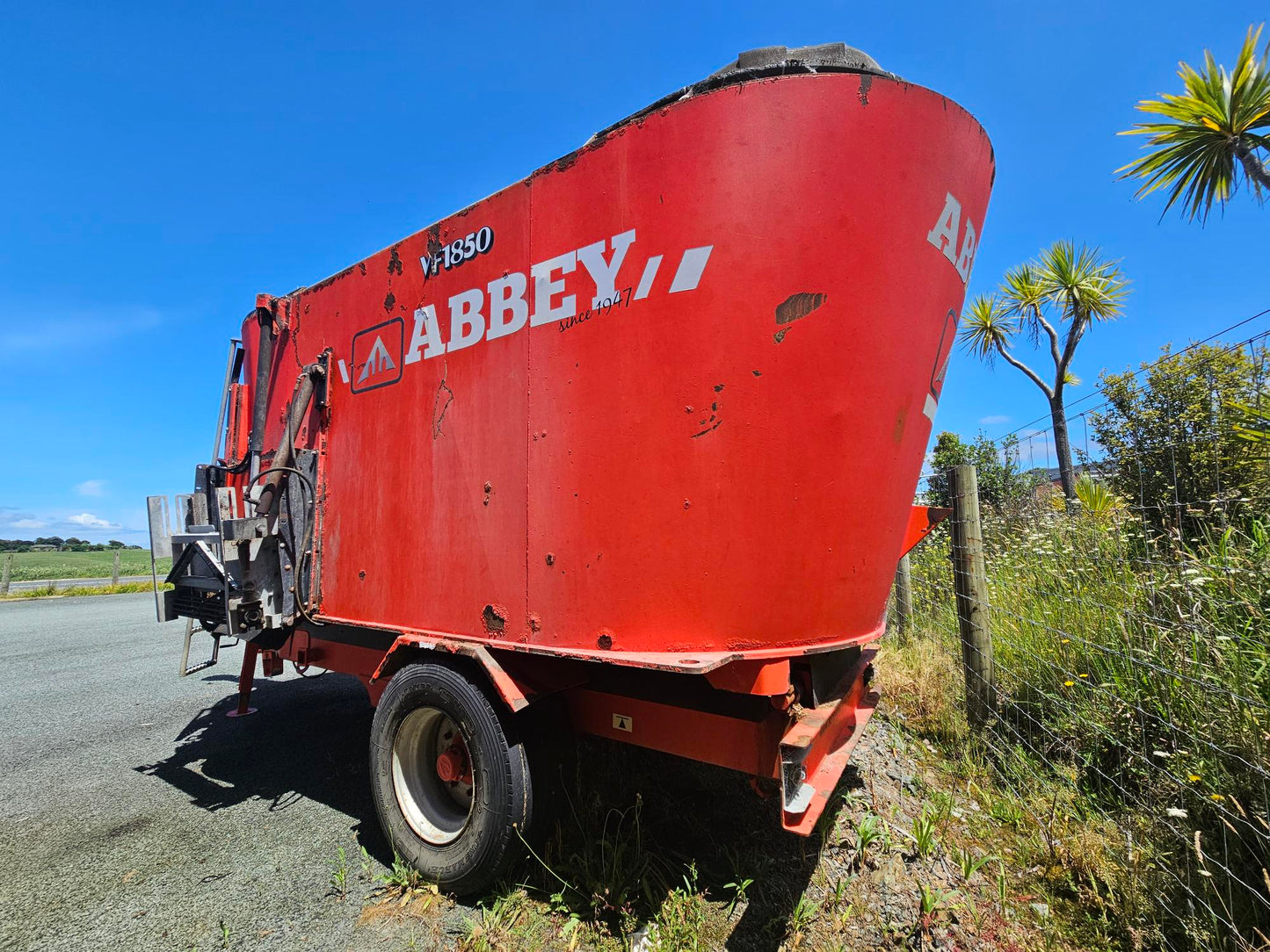 Used 18m3 Abbey Mixer Wagon