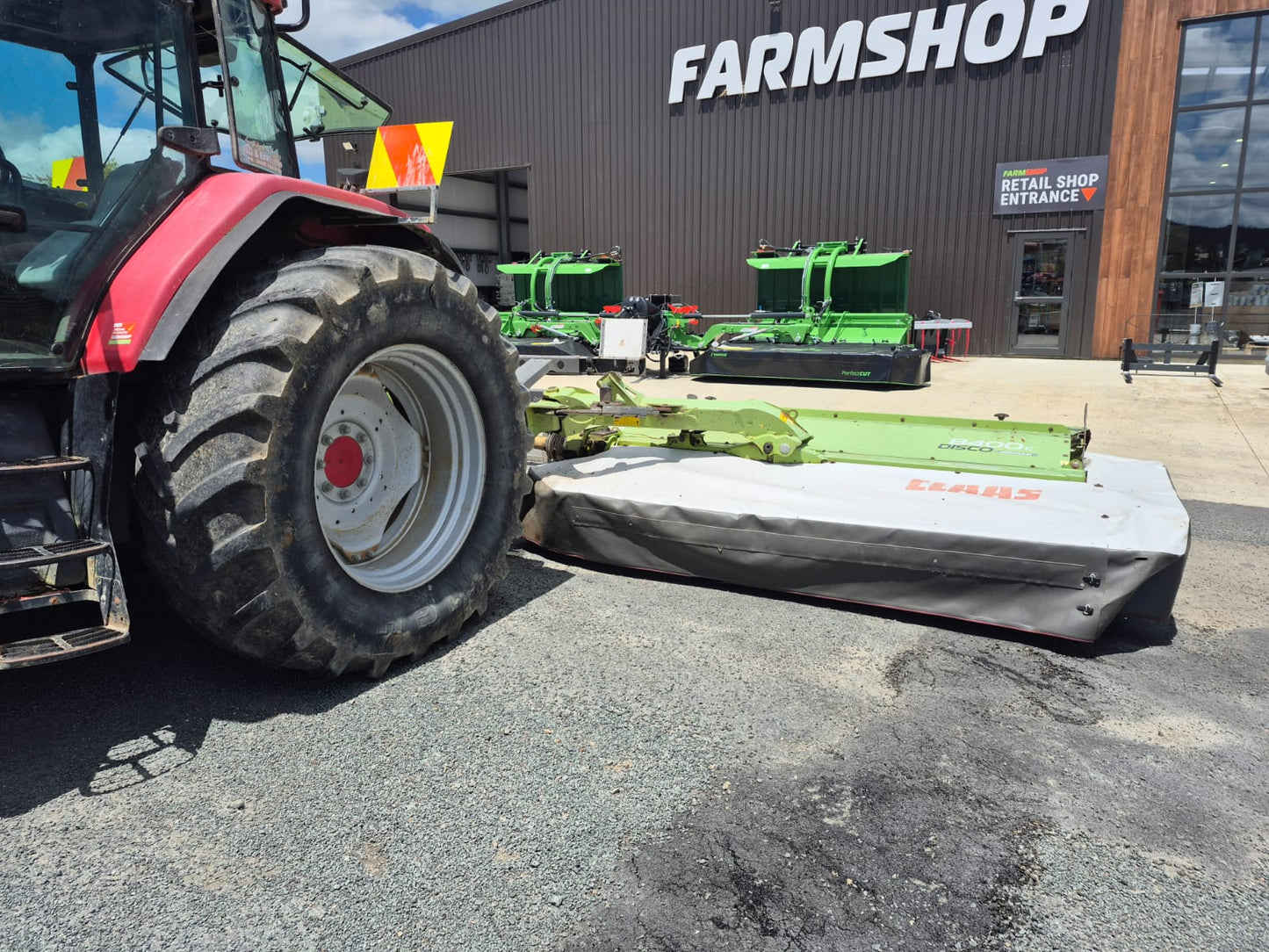 Used 8400 Disco Contour Claas Mower