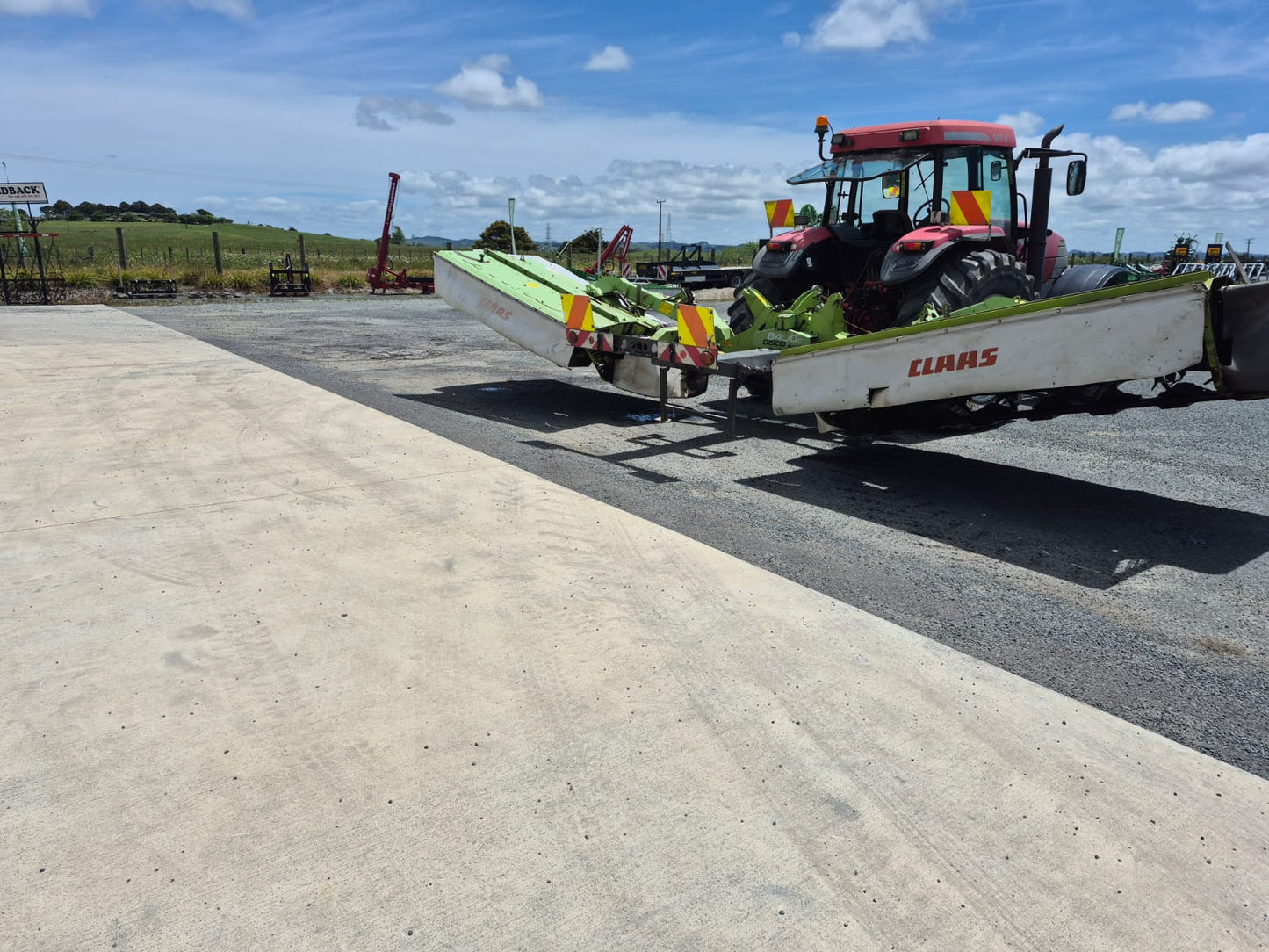 Used 8400 Disco Contour Claas Mower