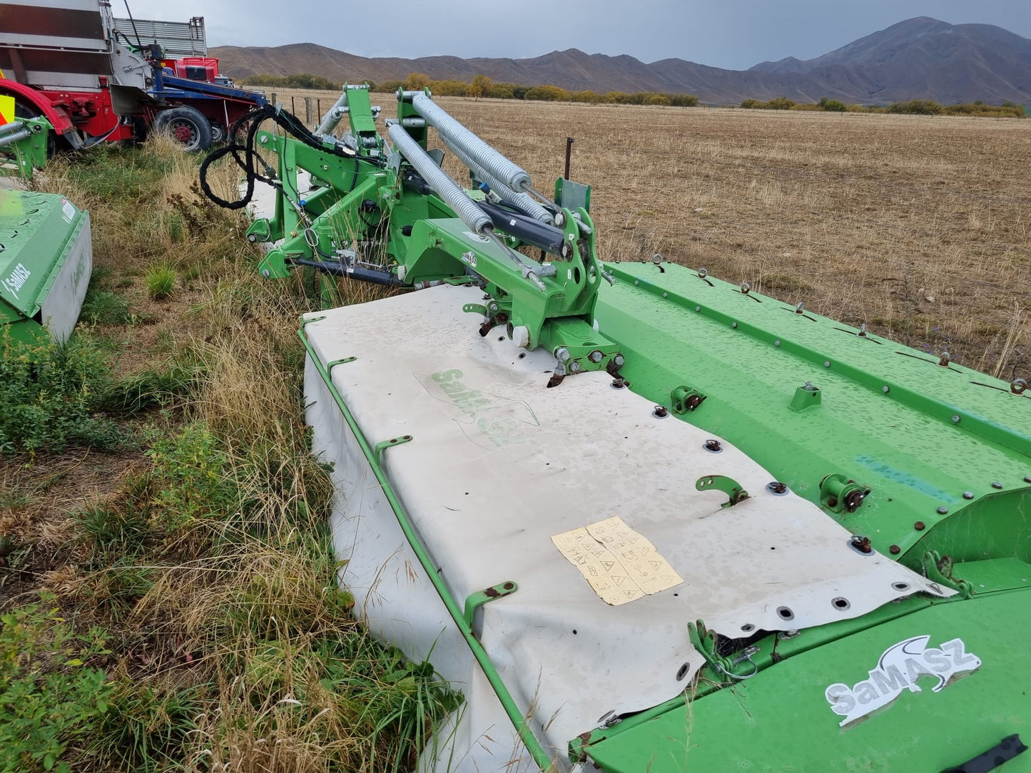 Used KDD861S- 8.6m Rear Conditioner Mower 2017