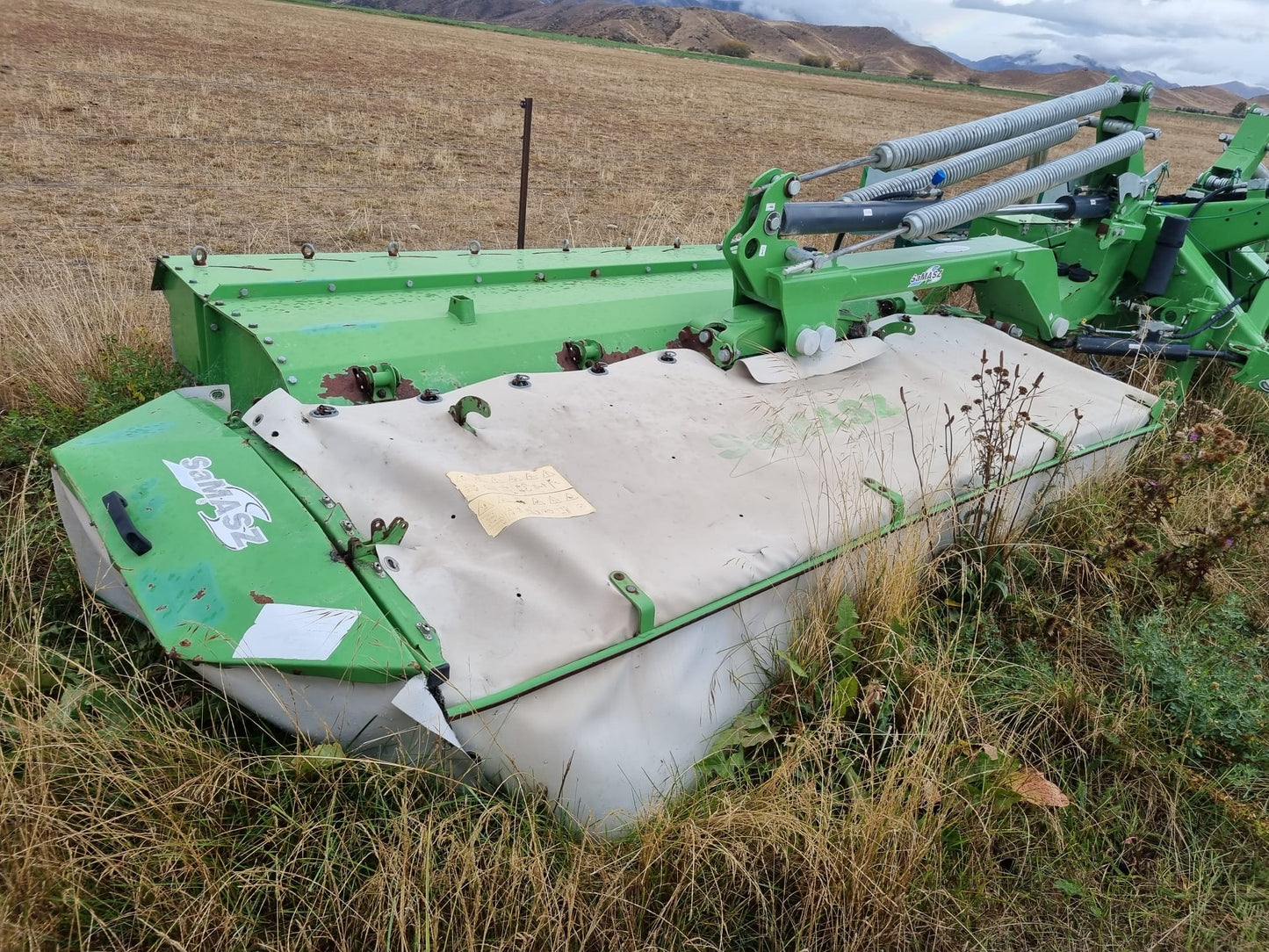 Used KDD861S- 8.6m Rear Conditioner Mower 2017