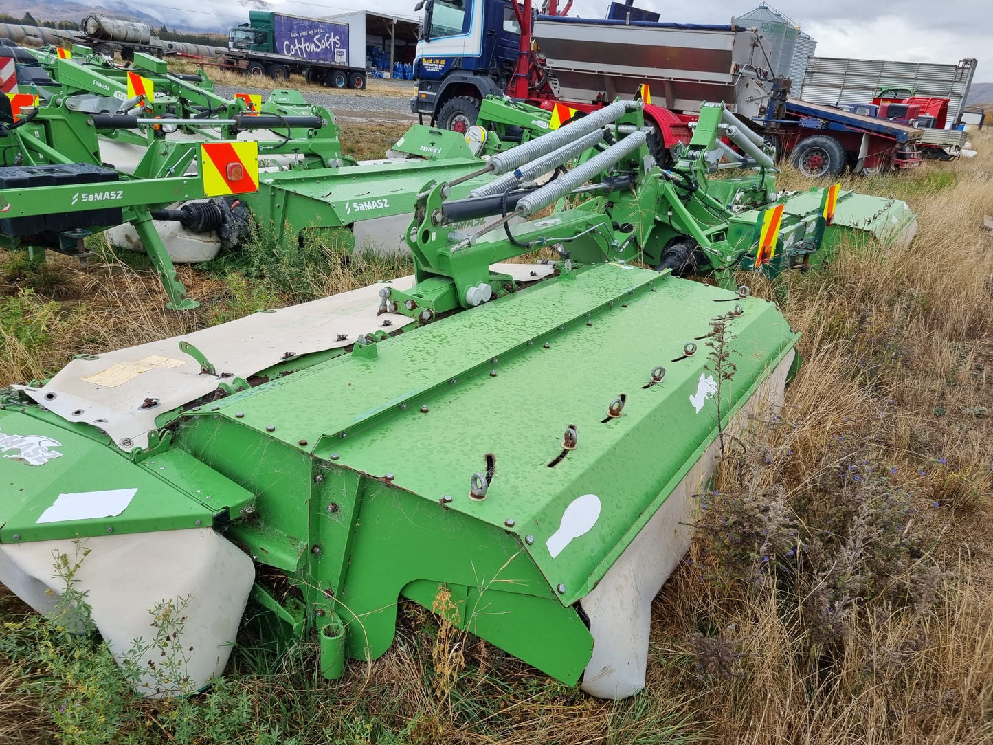 Used KDD861S- 8.6m Rear Conditioner Mower 2017